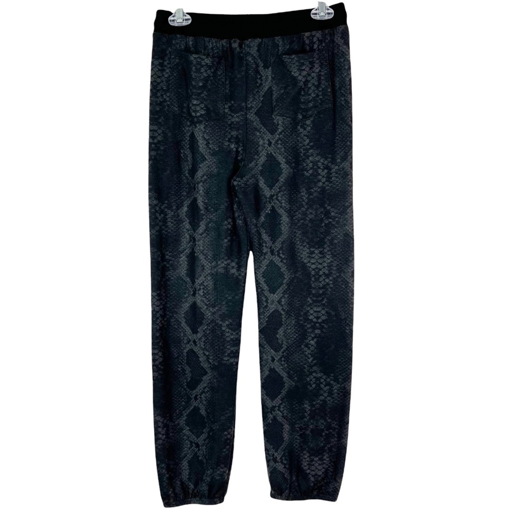 Red Haute Revolve Loungewear Cashmere Snake Print Drawstring Jogger Sweatpants S - Picture 2 of 9
